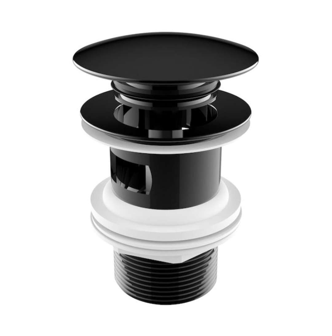 Jika Mio Style Umývadlová výpusť, Click-Clack, matná čierna H3702F97161031