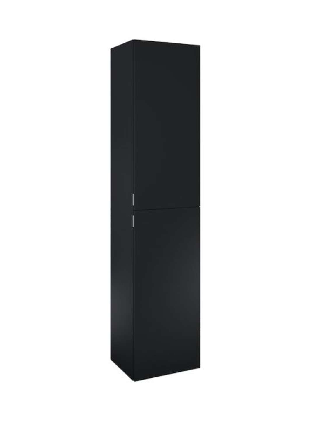 Jika Pure Vysoká skrinka 180x40x35 cm, 2 dvierka L/P, matná čierna H43J2322303531
