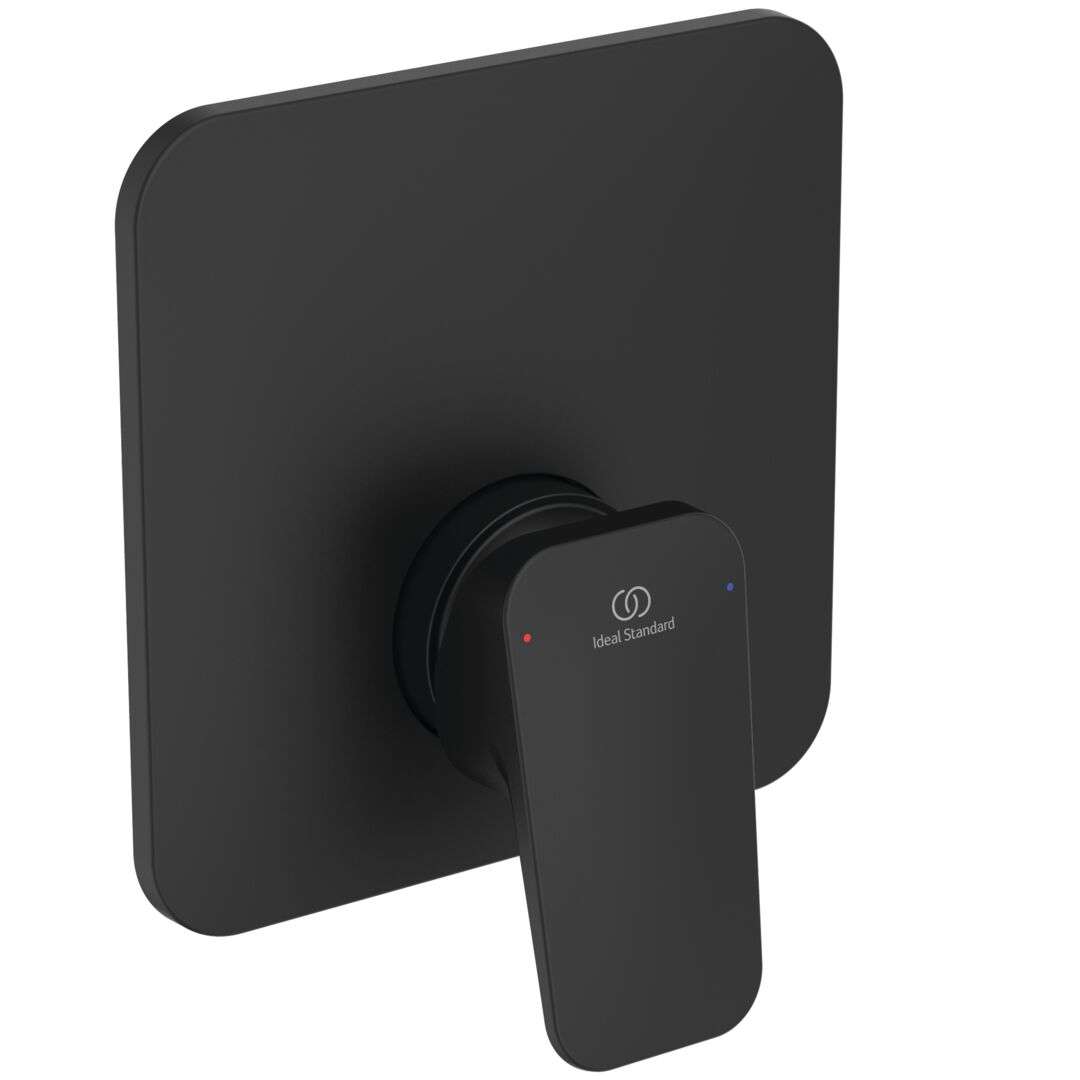 Ideal Standard CeraPlan Sprchová batéria pod omietku, s telesom, čierna BD252XG