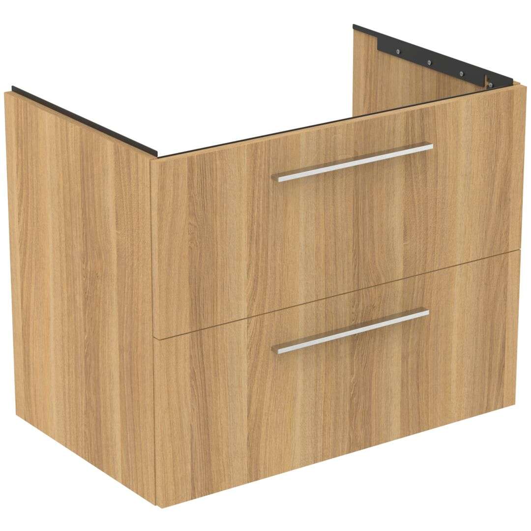Ideal Standard i.Life B Umývadlová skrinka 80x63x51 cm, 2 zásuvky, dub T5272NX