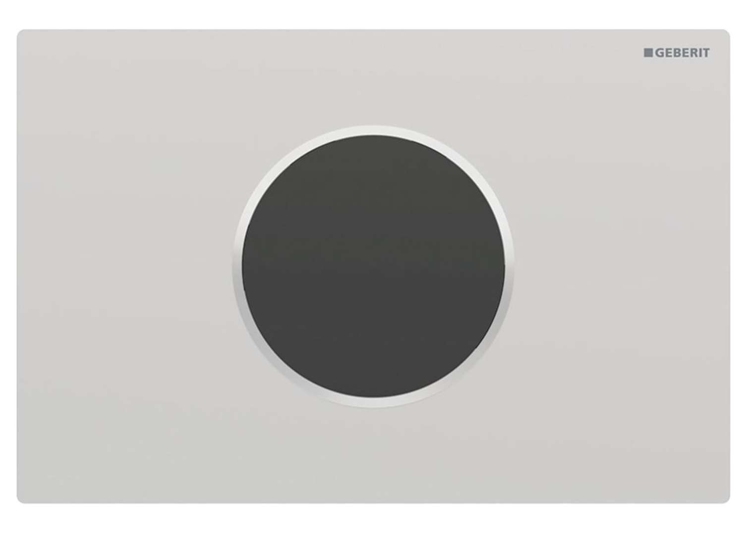 Geberit Sigma10 Elektronické ovládanie splachovania, sieťové napájanie, easy to clean, matný chróm 115.907.JQ.6