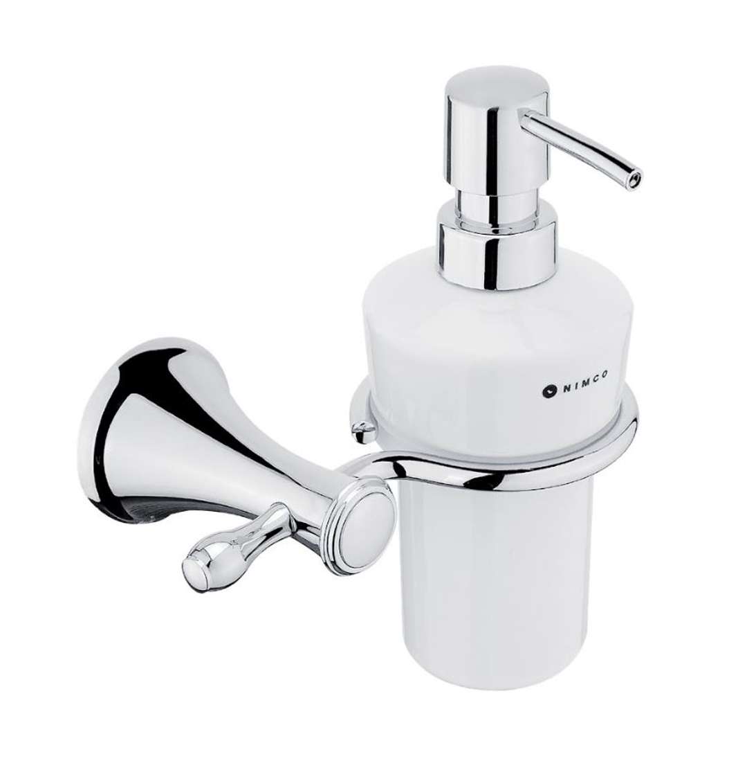 Nimco Lada Dávkovač tekutého mydla s držiakom, chróm LA 19031KU-26