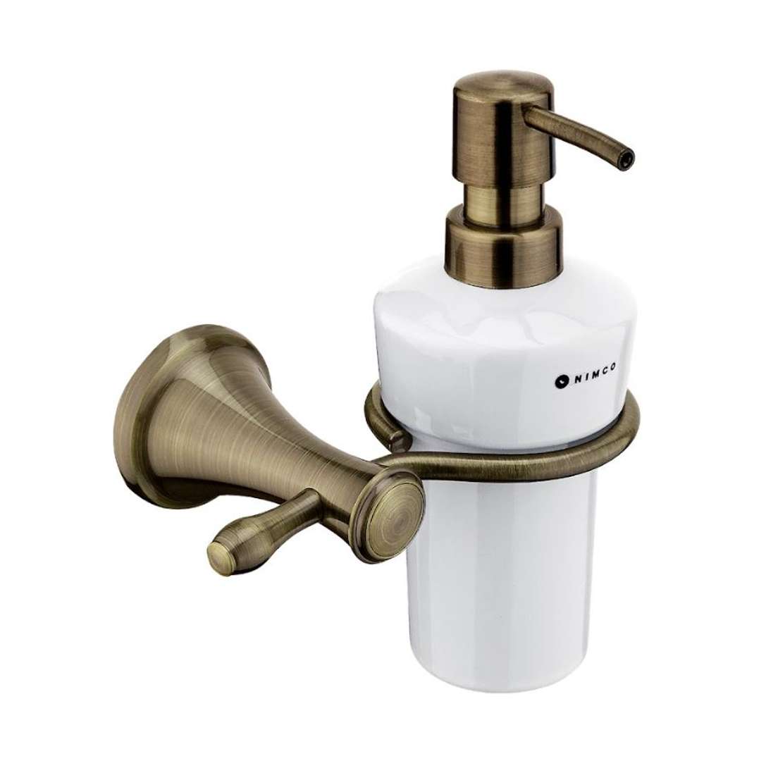 Nimco Lada Dávkovač tekutého mydla s držiakom, mosadz LA 19031KU-65