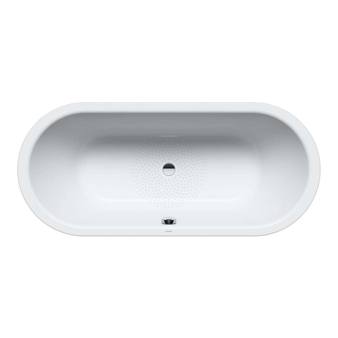 Kaldewei Ambiente Vaňa Classic Duo Oval 111, 180x80 cm, antislip, biela 291230000001