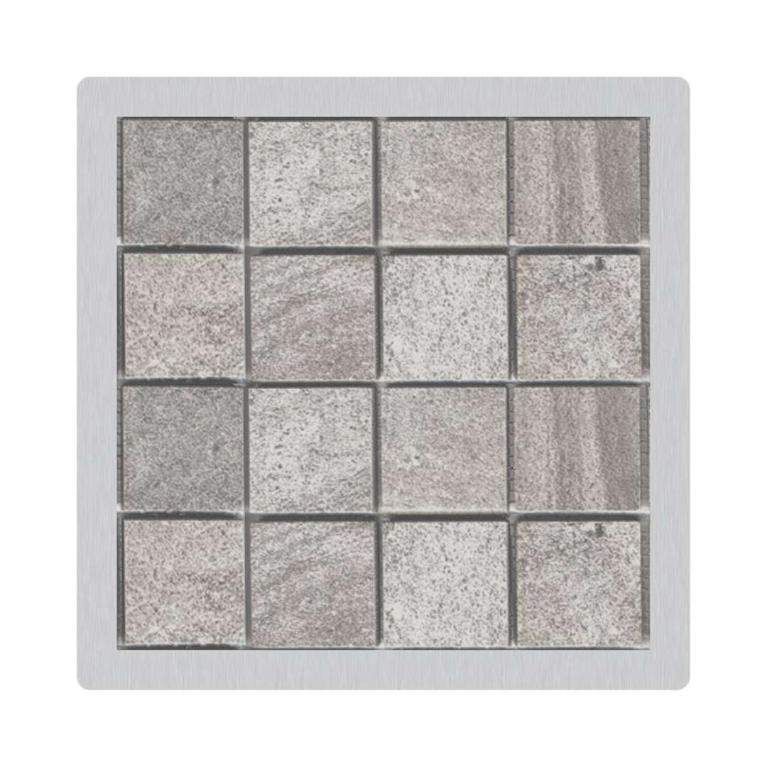 Alcadrain Rošty Rošt na vloženie dlažby 9x9 cm, nerezová MPV016
