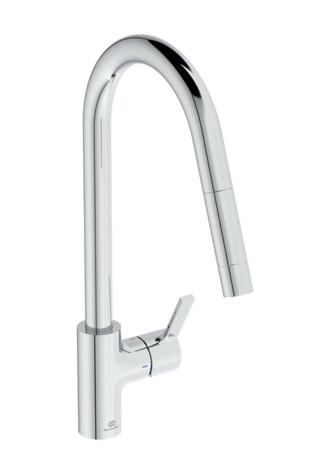 Ideal Standard Gusto Drezová batéria s výsuvnou koncovkou, chróm BD414AA