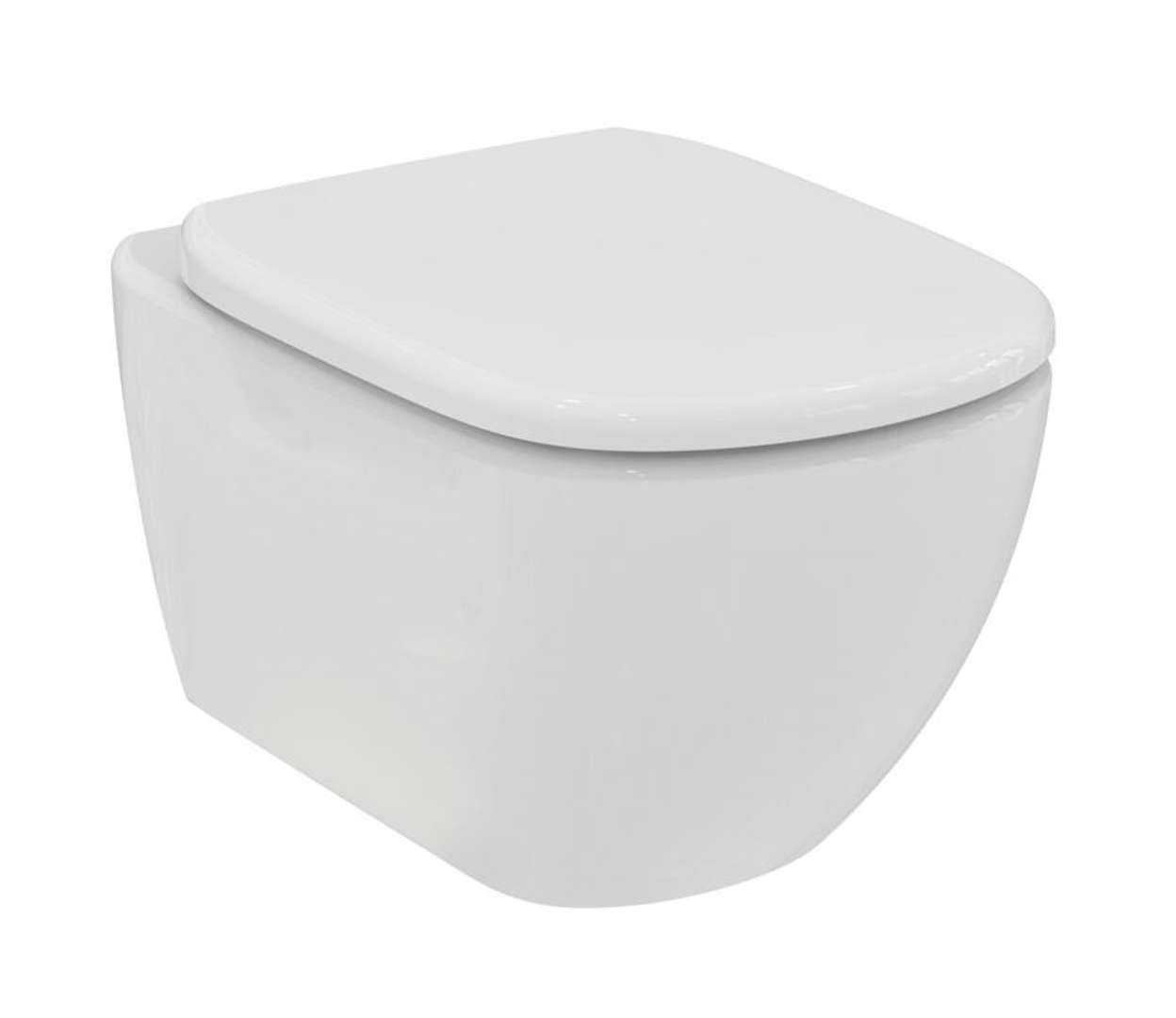 Ideal Standard Tesi Závesné WC s doskou SoftClose, RimLS+, biela T536101