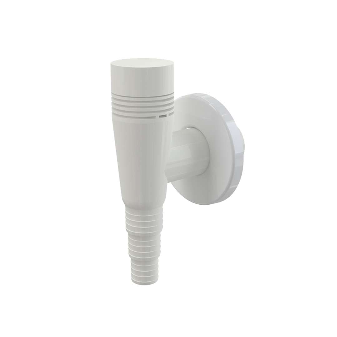 Alcadrain Sifóny Sifón práčkový vonkajší, s privzdušnením, biela APS5