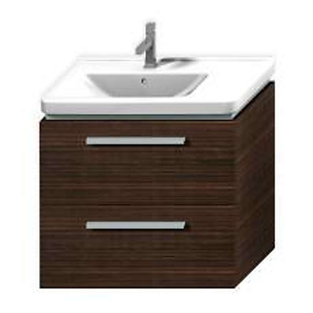 Jika Cubito Umývadlová skrinka, 74x46x67 cm, lesklá biela H4502171725001