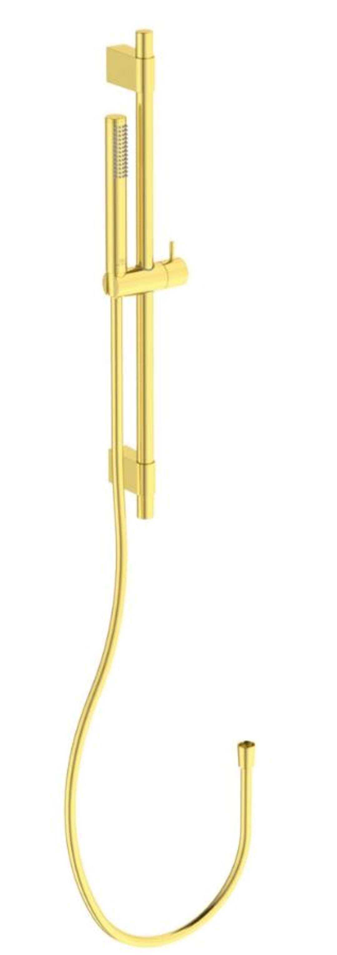 Ideal Standard Idealrain Set sprchovej hlavice, tyče a hadice, kefované zlato A7616A2