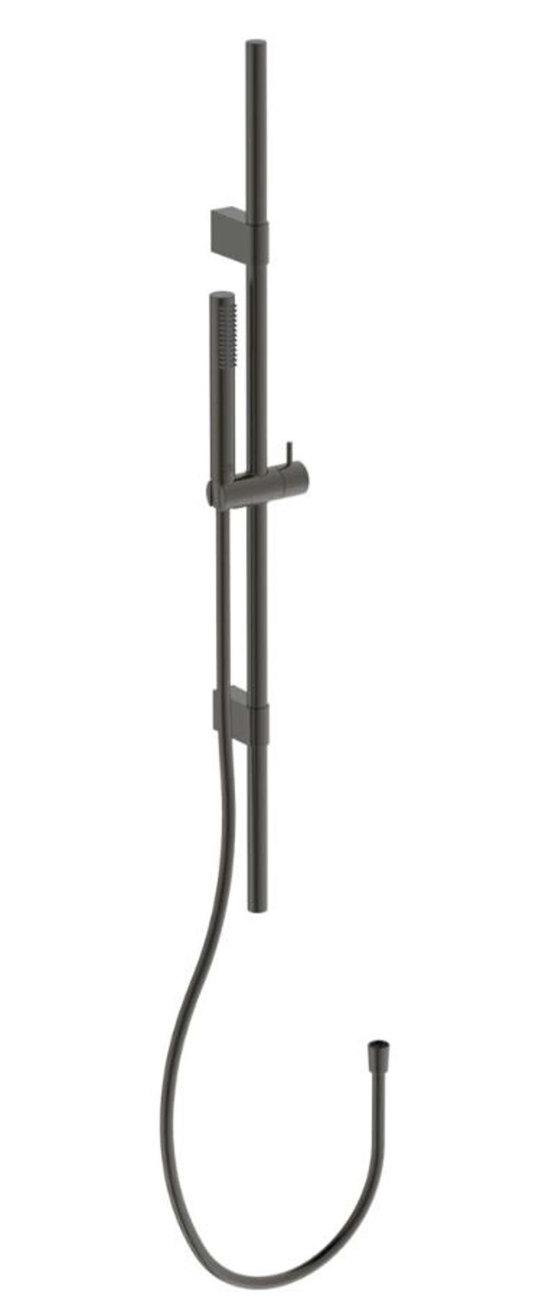 Ideal Standard Idealrain Set sprchovej hlavice, tyče a hadice, Magnetic Grey A7617A5