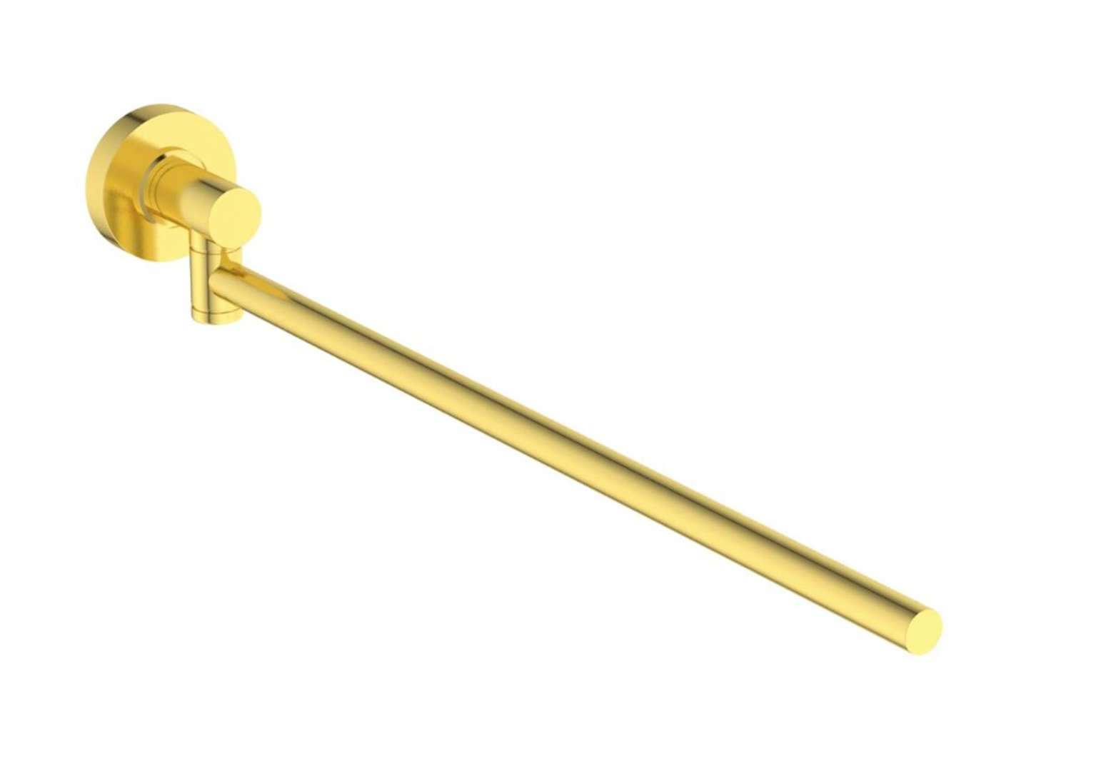 Ideal Standard IOM Držiak uteráka, otočný, dĺžka 37 cm, kefované zlato A7651A2
