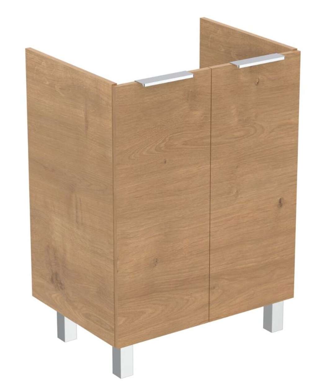 Ideal Standard Eurovit Umývadlová skrinka, 84x60x44 cm, 2 dvierka, pánty L/P, dub R0258Y8