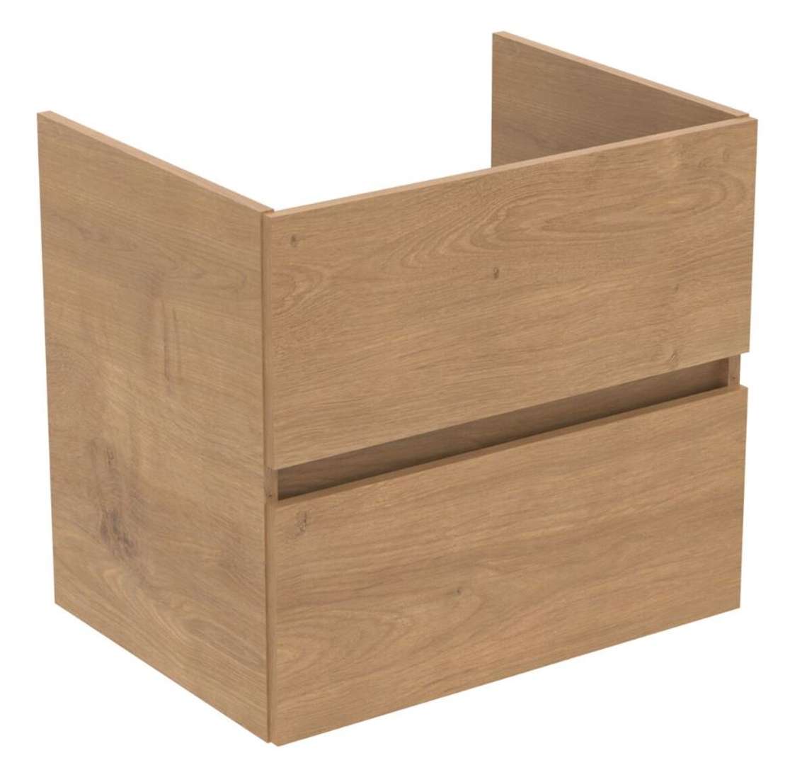 Ideal Standard Eurovit Umývadlová skrinka, 55x60x44 cm, 2 zásuvky, dub R0259Y8