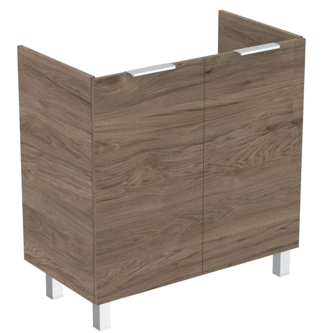 Ideal Standard Eurovit Umývadlová skrinka, 84x80x44 cm, 2 dvierka, pánty L/P, orech R0262Y9