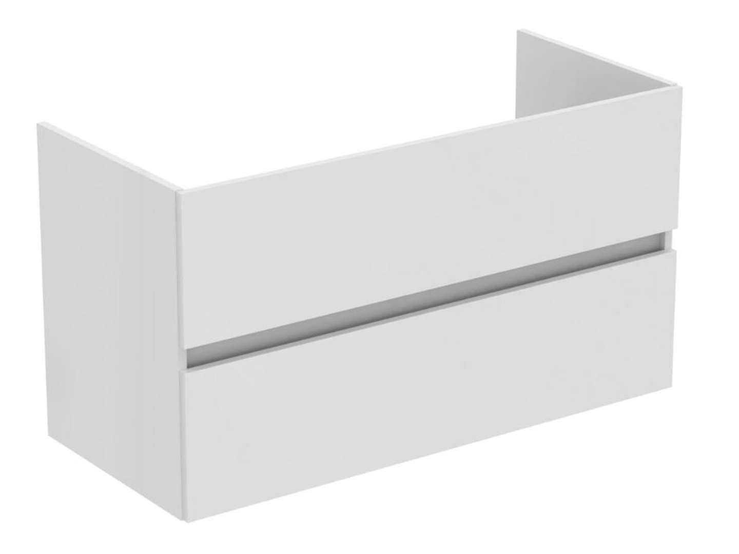 Ideal Standard Eurovit Umývadlová skrinka, 55x100x44 cm, 2 zásuvky, lesklá biela R0265WG