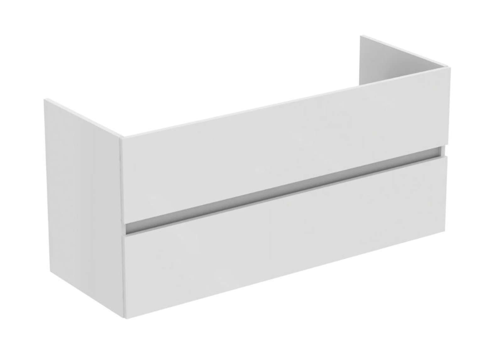 Ideal Standard Eurovit Umývadlová skrinka, 55x120x44 cm, 2 zásuvky, lesklá biela R0266WG