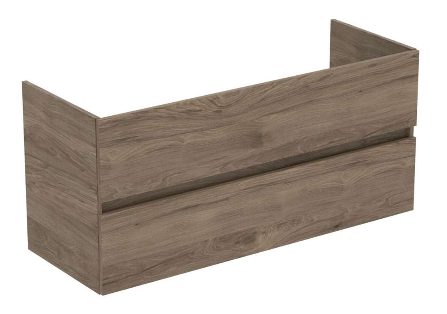 Ideal Standard Eurovit Umývadlová skrinka, 55x120x44 cm, 2 zásuvky, orech R0266Y9