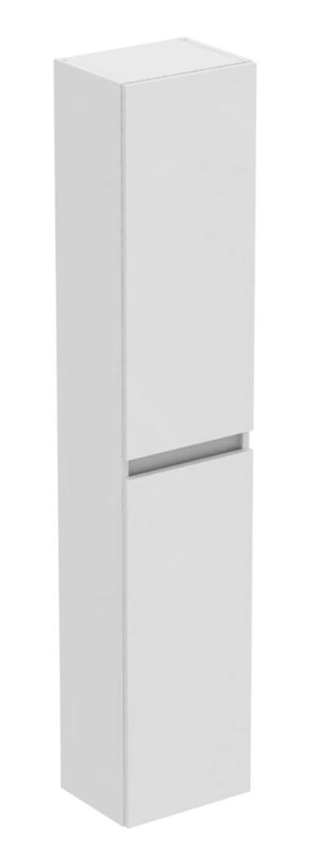 Ideal Standard Eurovit+ Vysoká skrinka, 150x30x24 cm, 2 dvierka, pánty L/P, lesklá biela R0268WG