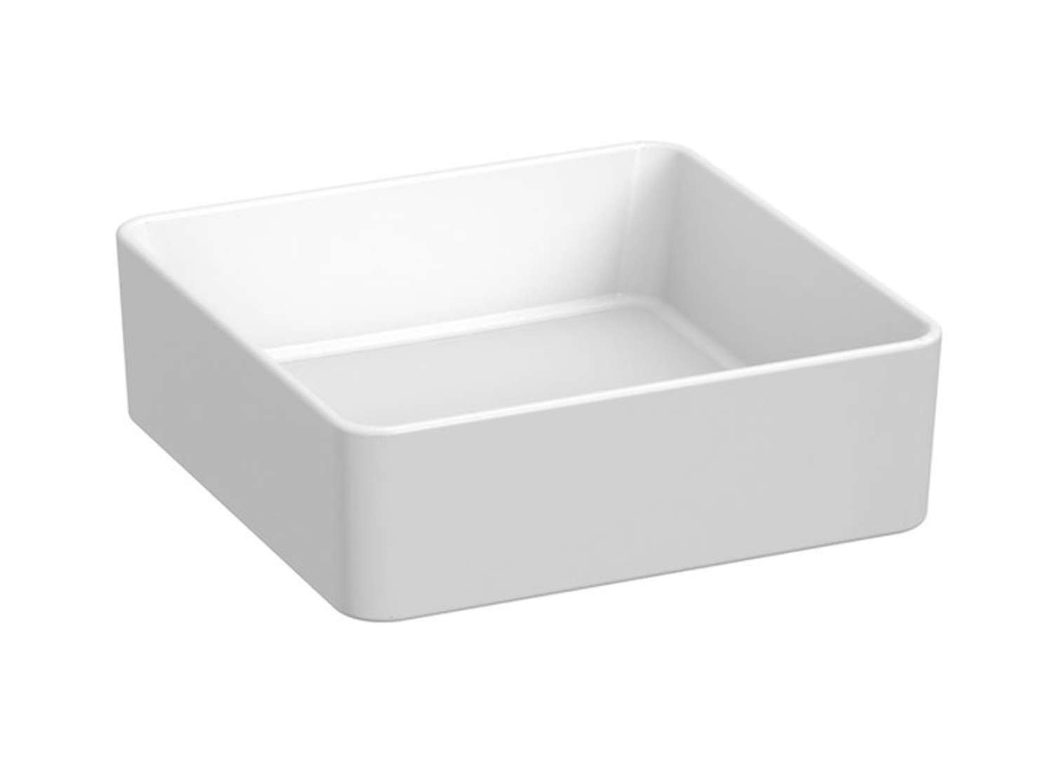 Jika Cubito Pure Umývadlo na dosku, 38x38 cm, bez prepadu, biela H8184220001121