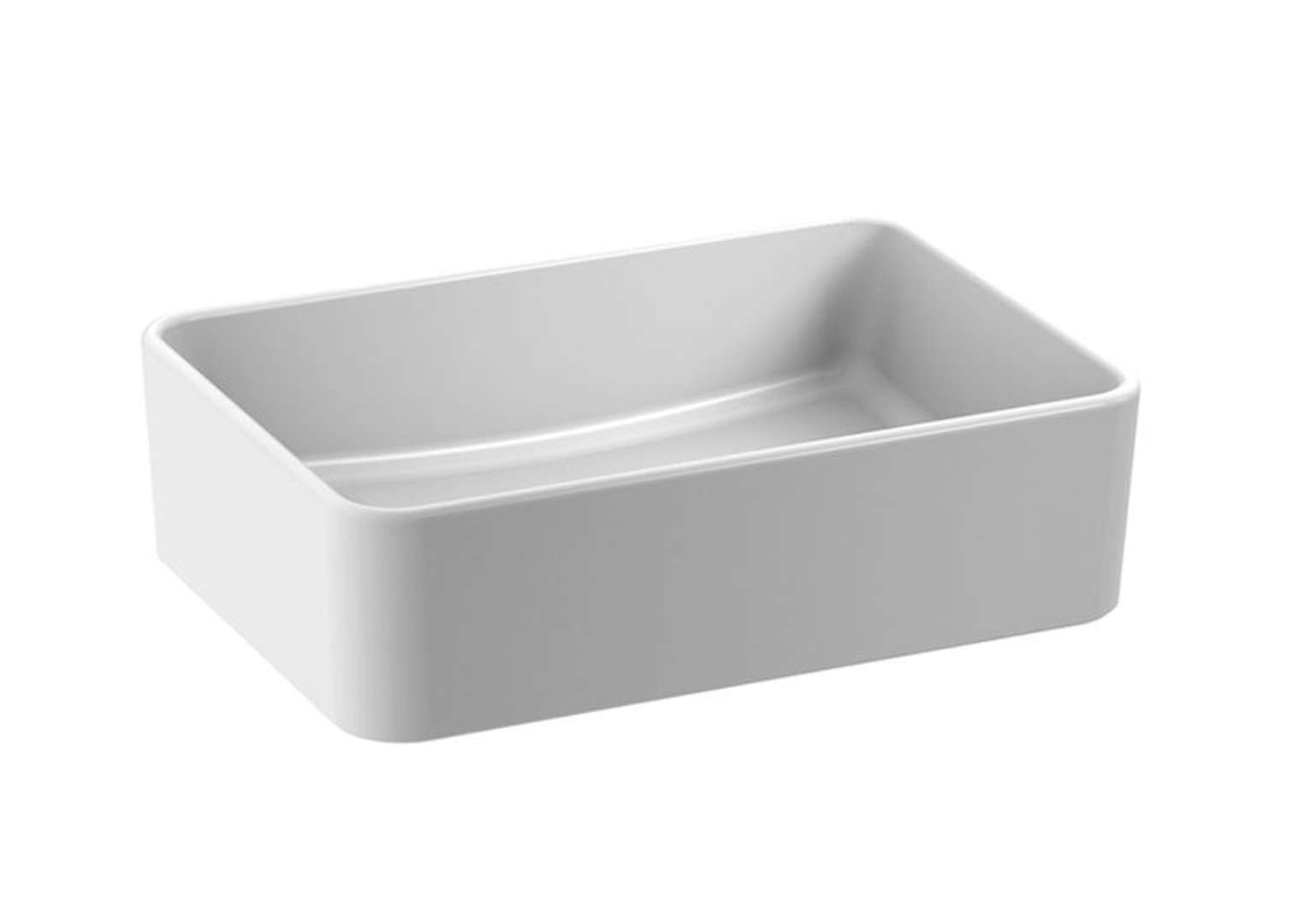 Jika Cubito Pure Umývadlo na dosku, 50x35 cm, bez prepadu, matná biela H8184237571121