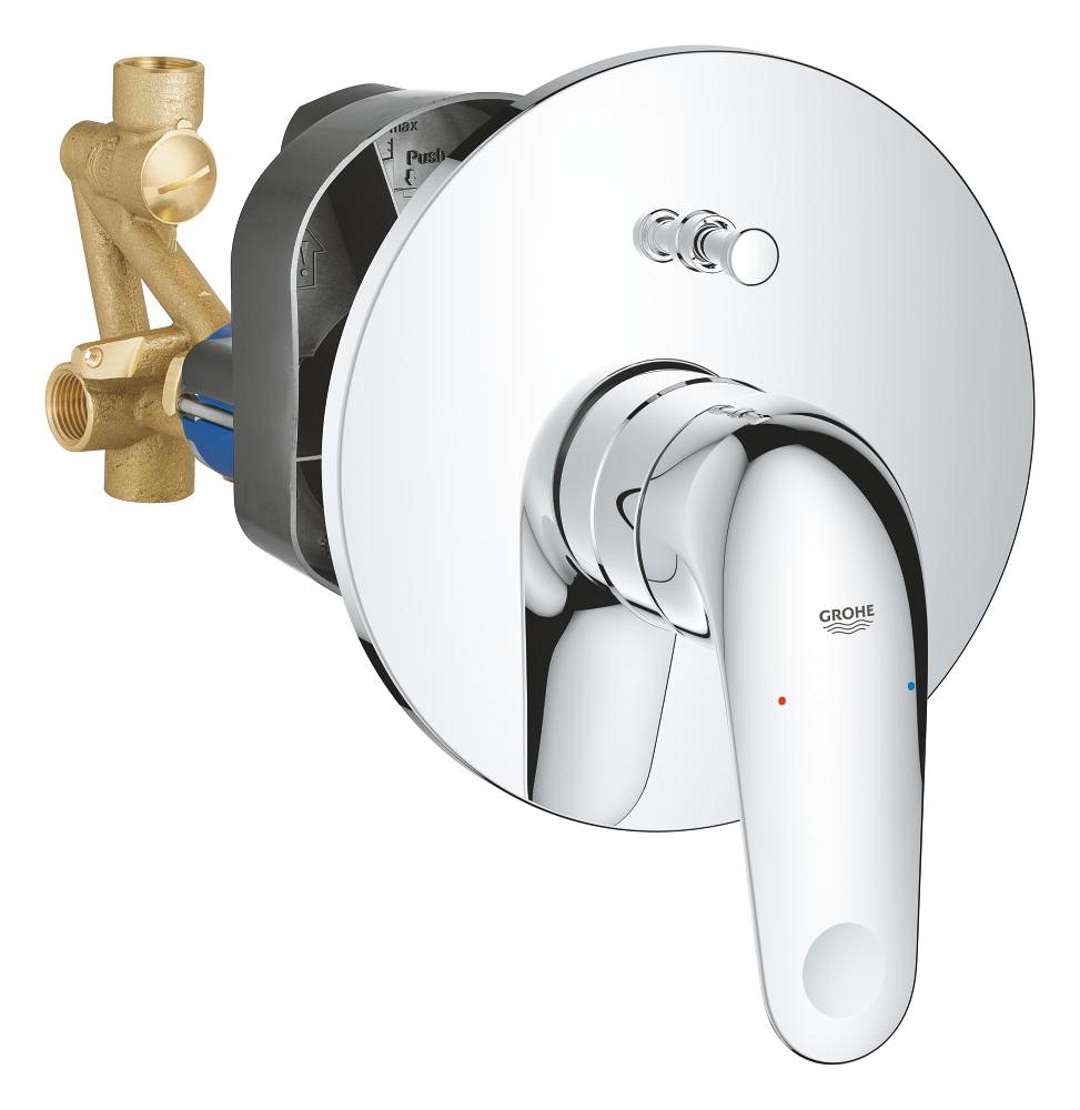Grohe Swift Batéria pod omietku, na 2 spotrebiče, s telesom, chróm 24336001-GR
