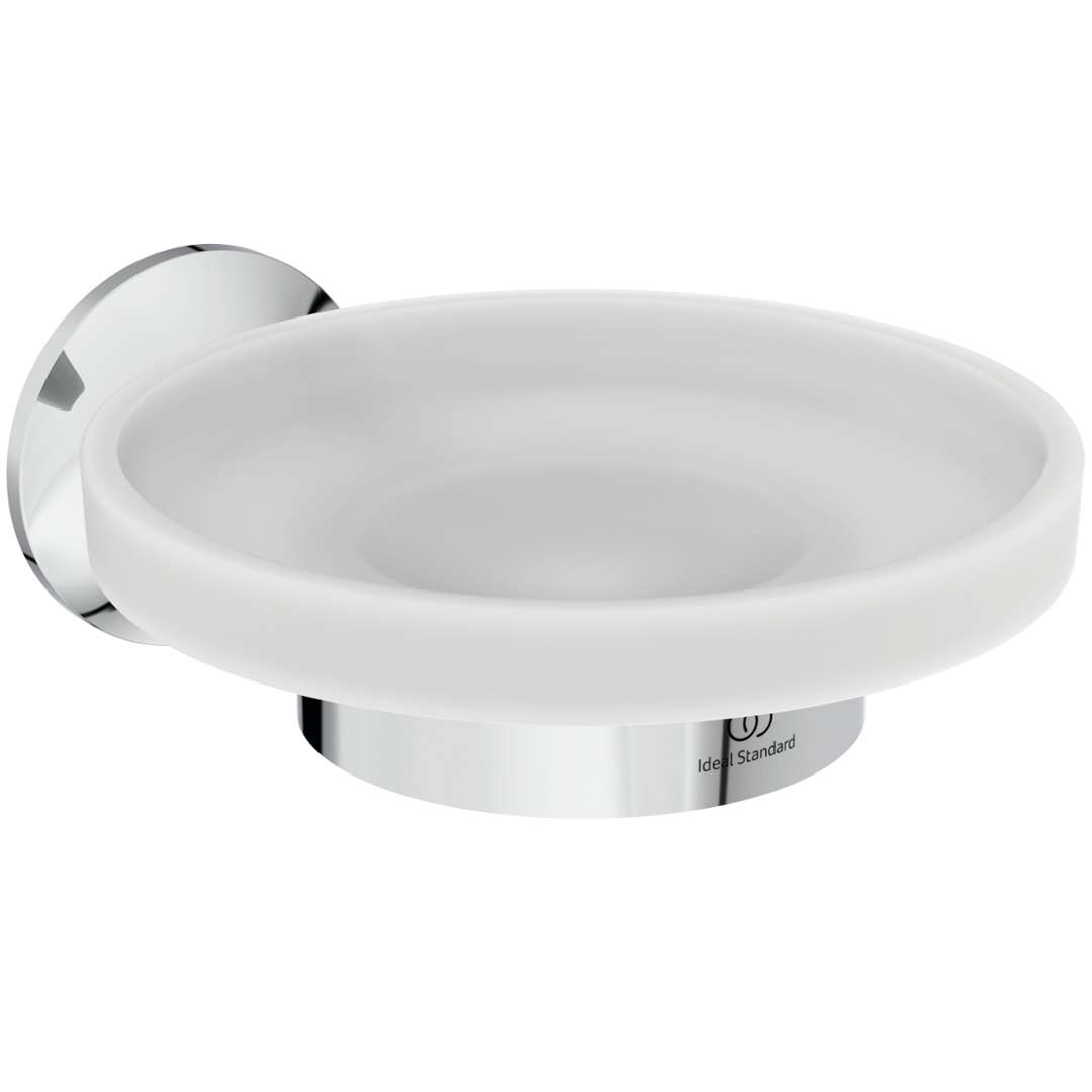 Ideal Standard La Dolce Vita Mydlovnička s držiakom, sklo/chróm T5507AA