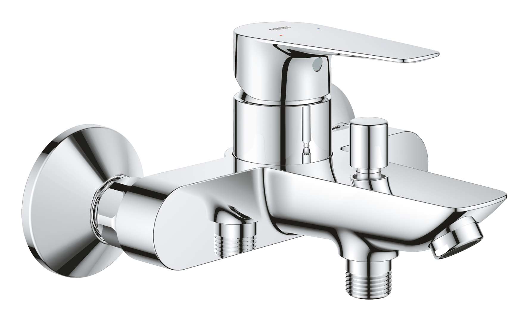 Grohe BauEdge Vaňová batéria, chróm 23605001-GR