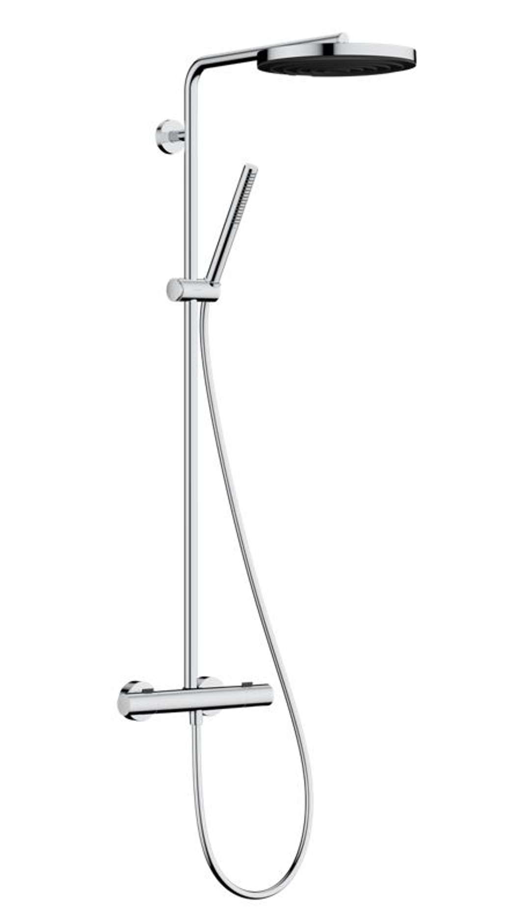 Hansgrohe Pulsify S Puro Sprchový set s termostatom, priemer 26 cm, 1 prúd, chróm 24222000-HG
