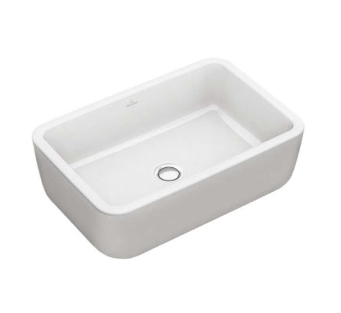 Villeroy & Boch Architectura Umývadlo na dosku, 60x40 cm, s prepadom, bez otvoru na batériu, alpská biela 41276001