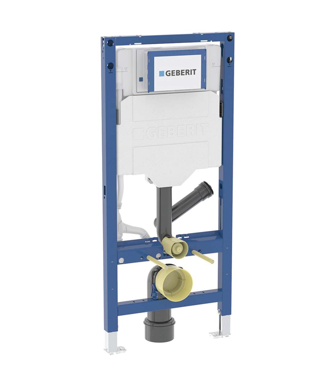 Geberit Duofix Predstenová inštalácia na závesné WC, na odsávanie zápachu, výška 1,12 m 111.364.00.6