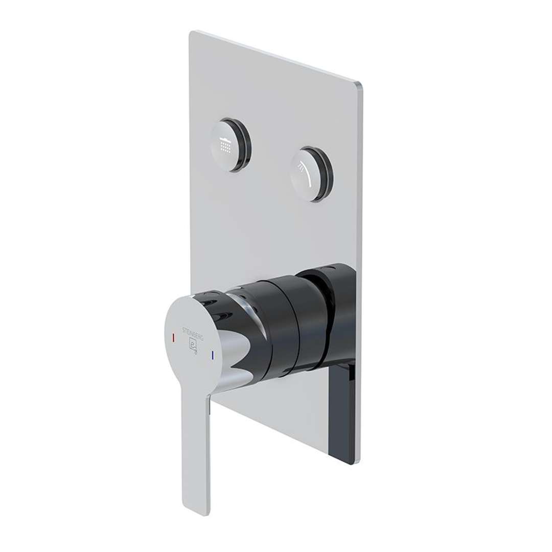 Steinberg 390 Batéria pod omietku na 2 spotrebiče, chróm 390 2221 3