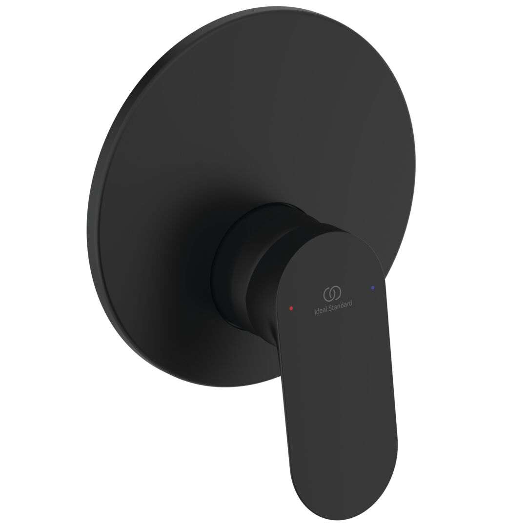 Ideal Standard Ceralife O Sprchová batéria pod omietku, hodvábna čierna BE024XG