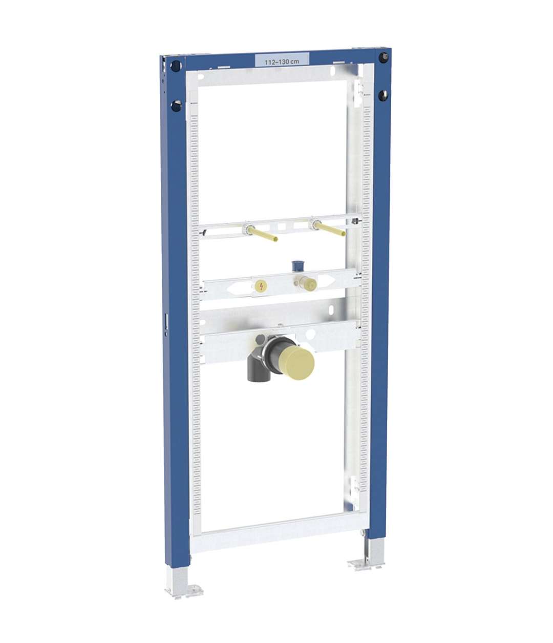 Geberit Duofix Predstenová inštalácia pre pisoár, výška 112-130 cm, univerzálna, pre ovládanie splachovania na omietku 111.686.00.2