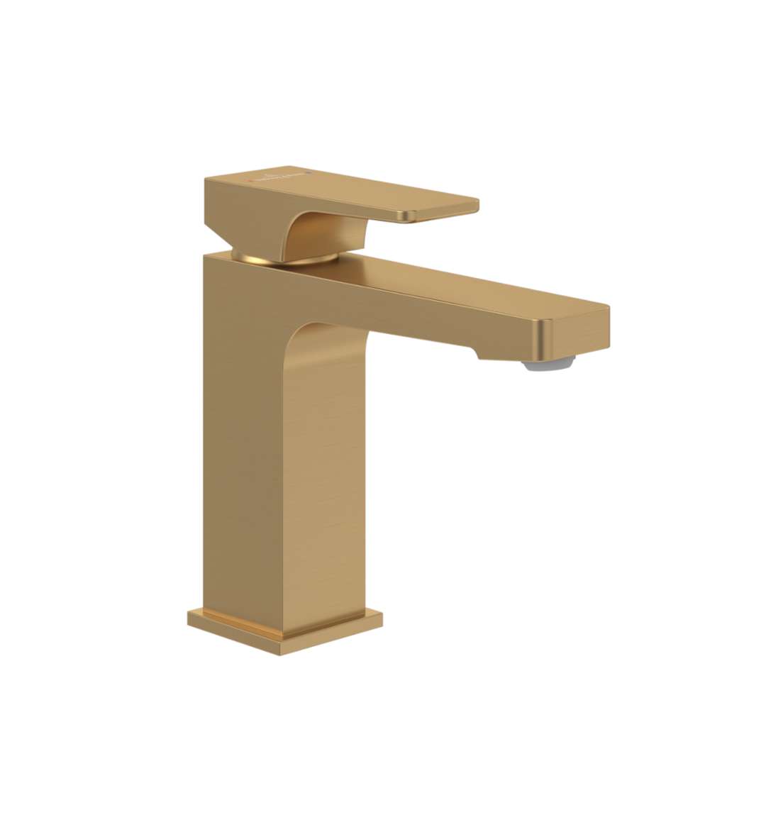 Villeroy & Boch Architectura Square Umývadlová batéria AquaSmart, kefované zlato TVW12500400076