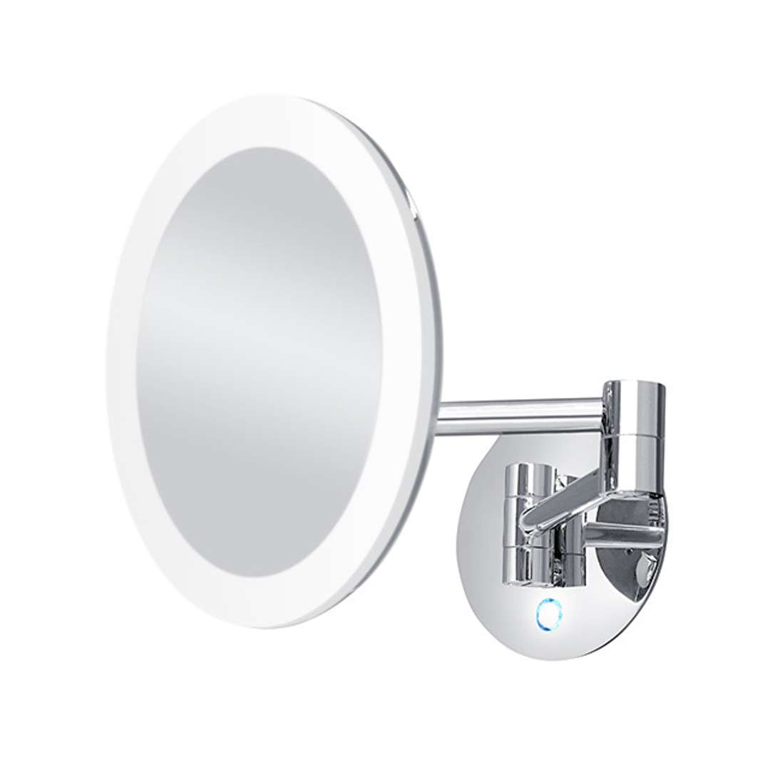 Nimco Kozmetické zrkadlá Kozmetické zrkadlo nástenné s LED osvetlením, chróm ZK 20265-26