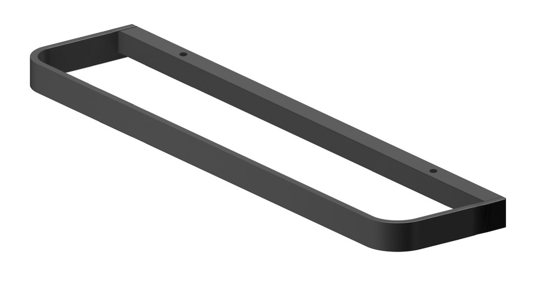 GSI NUBES/NORM držiak uterákov 45cm, pre konštrukcie MSAN80N/100N, čierna PASNBN