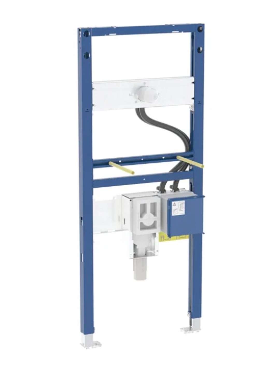 Geberit Duofix Montážny prvok pre umývadlo, 130 cm, pre nástennú batériu s funkčným boxom a zápachovým uzáverom pod omietku 111.561.00.2