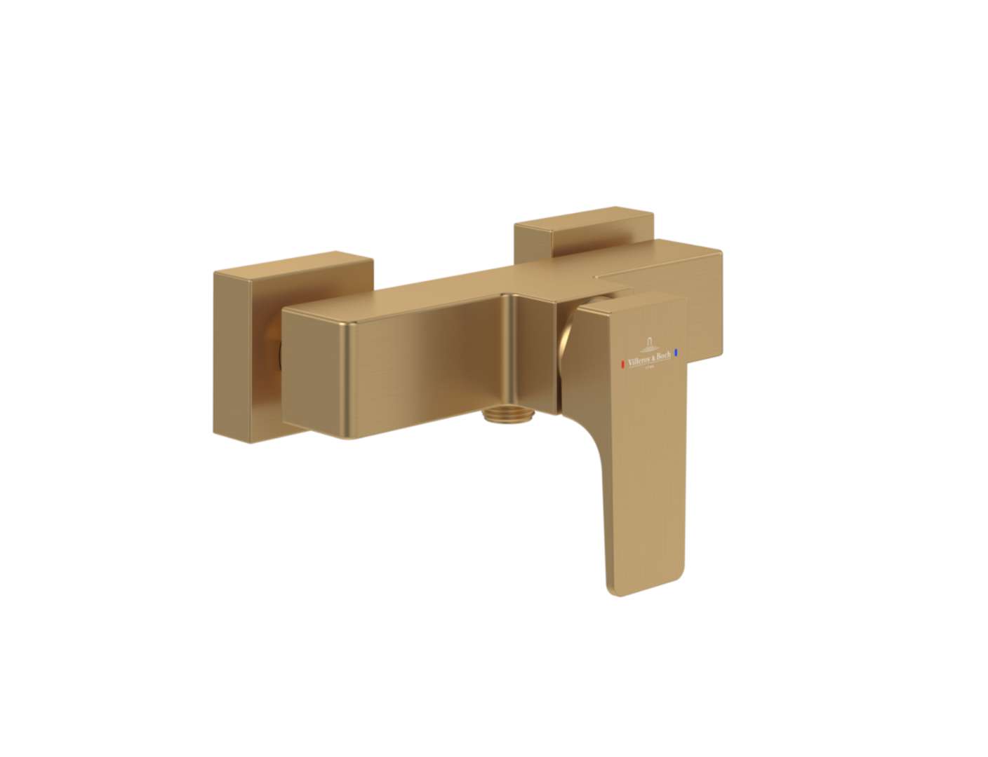 Villeroy & Boch Architectura Square Sprchová batéria, kefované zlato TVS12500100076