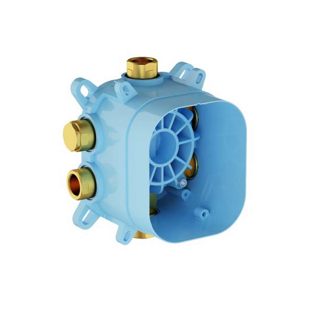 Ravak R-box Montážne teleso R-box Vari, na batérie pod omietku Flat X070139