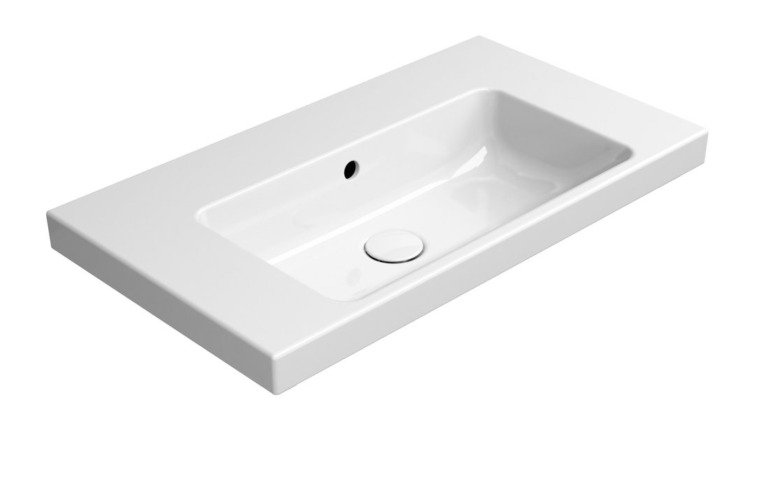 GSI NORM keramické umývadlo 70x40cm, bez otvoru, biela ExtraGlaze 8637011