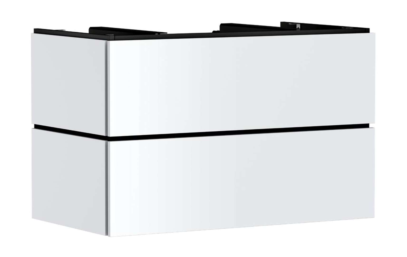 Hansgrohe Xilesa E Umývadlová skrinka, 62x98x55 cm, 2 zásuvky, matná biela 54302700-HG