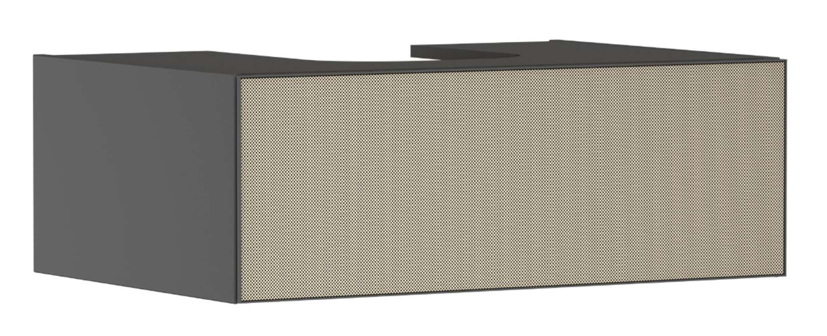 Hansgrohe Xevolos E Umývadlová skrinka, 28x78x55 cm, 1 zásuvka, matná sivá/štruktúrovaný bronz 54312390-HG