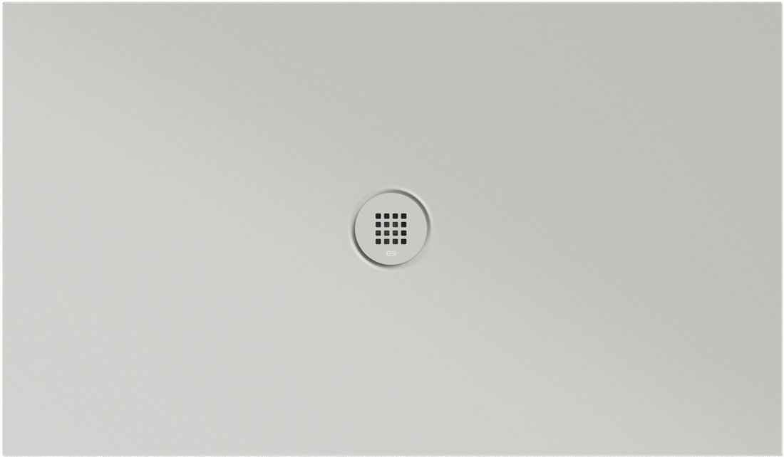 GSI EXTRA FLAT Keramická sprchová vanička, obdĺžnik 120x70x2cm, cenere mat 46120717