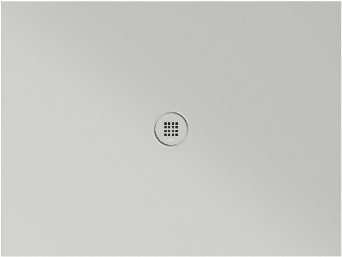 GSI EXTRA FLAT Keramická sprchová vanička, obdĺžnik 120x90x2cm, cenere mat 46120917