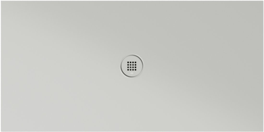 GSI EXTRA FLAT Keramická sprchová vanička, obdĺžnik 140x70x2cm, cenere mat 46140717