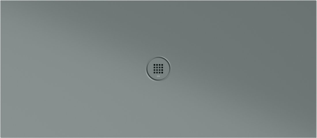 GSI EXTRA FLAT Keramická sprchová vanička, obdĺžnik 160x70x2cm, agave mat 46160704