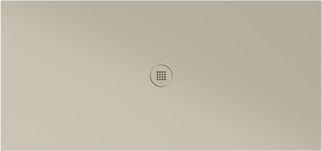 GSI EXTRA FLAT Keramická sprchová vanička, obdĺžnik 170x80x2cm, creta mat 46170808