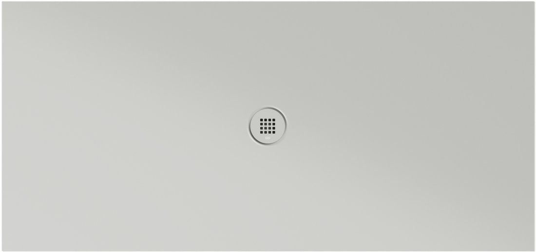 GSI EXTRA FLAT Keramická sprchová vanička, obdĺžnik 170x80x2cm, cenere mat 46170817