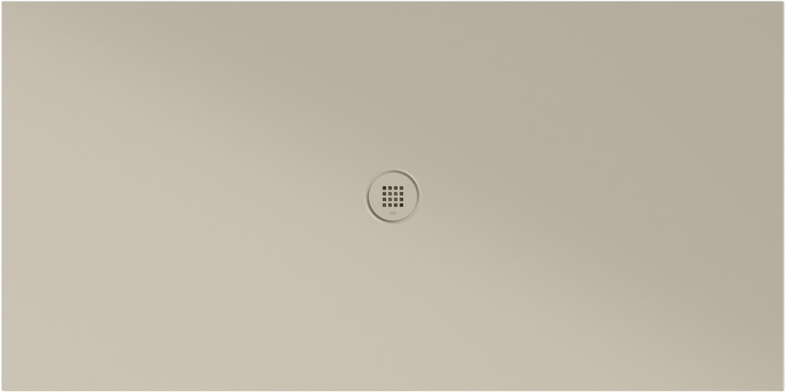 GSI EXTRA FLAT Keramická sprchová vanička, obdĺžnik 180x90x2cm, creta mat 46180908